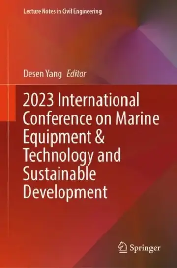 Cover of 2023 International Conference on Marine Equipment & Technology and Sustainable Development