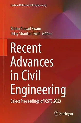 Cover of Recent Advances in Civil Engineering