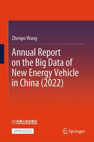 Cover of Annual Report on the Big Data of New Energy Vehicle in China