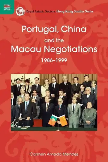 Cover of Portugal, China, and the Macau Negotiati