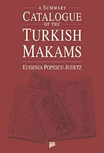 Cover of A Catalogue of the Turkish Makams