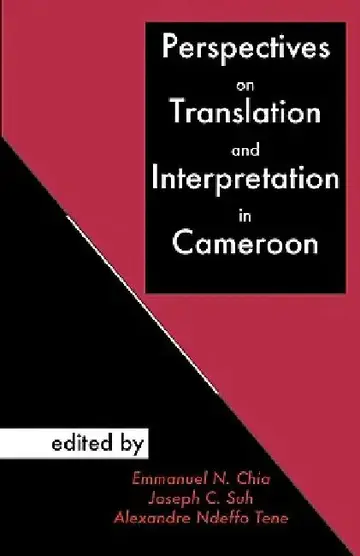 Cover of Perspectives on Translation and Interpretation in Cameroon
