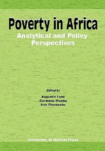 Cover of Poverty in Africa