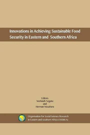 Cover of Innovations in Achieving Sustainable Food Security in Eastern and Southern Africa