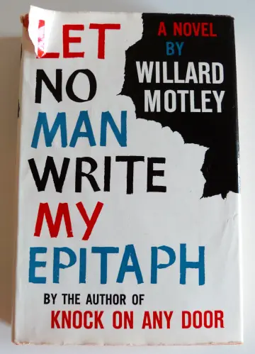 Cover of Let No Man Write My Epitaph