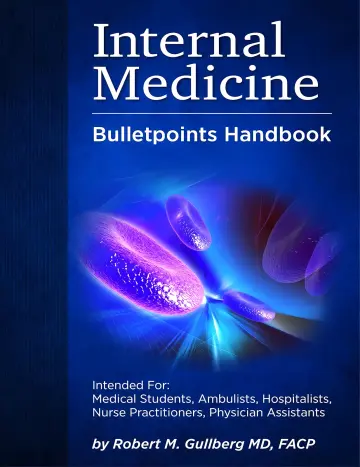 Cover of Internal Medicine Bulletpoints Handbook