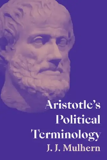 Cover of Aristotle's Political Terminology