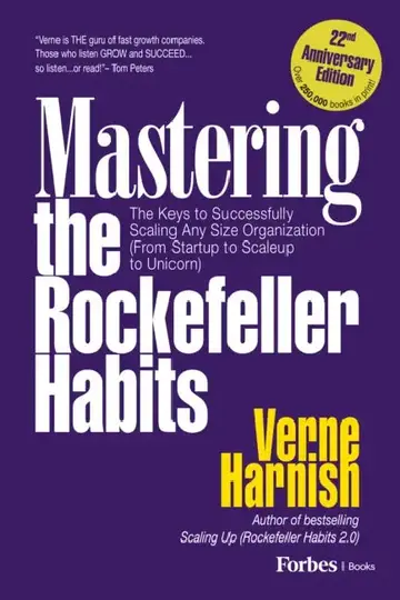 Cover of Mastering the Rockefeller Habits (22nd Anniversary Edition)