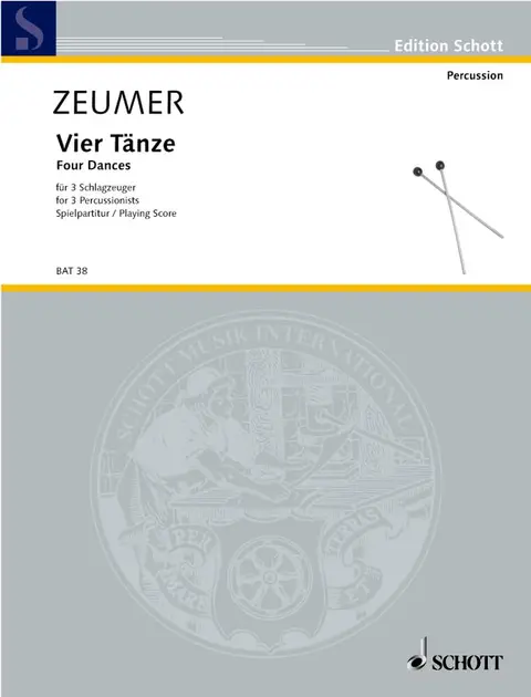 Cover of 4 Dances