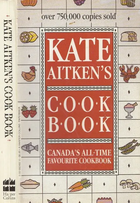 Cover of Kate Aitken's cook book