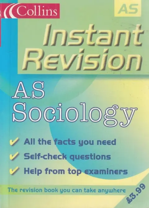 Cover of AS Sociology