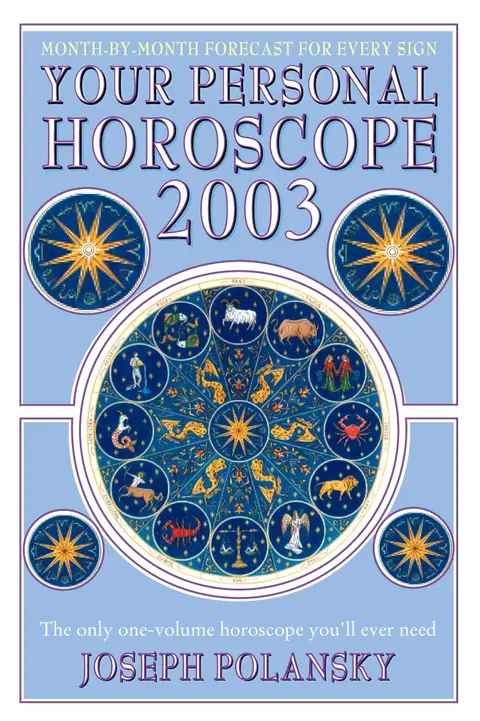 Cover of Your Personal Horoscope for 2003