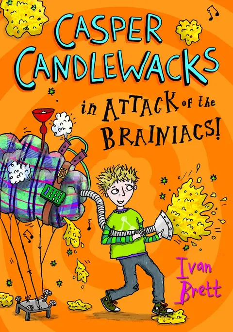 Cover of Casper Candlewacks in Attack of the Brainiacs!