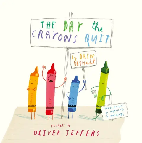 Cover of The Day the Crayons Quit