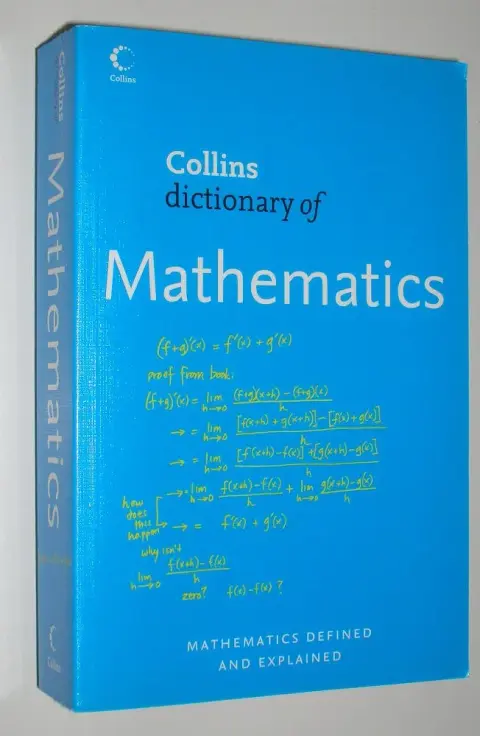 Cover of Collins dictionary of Mathematics, 2nd ed