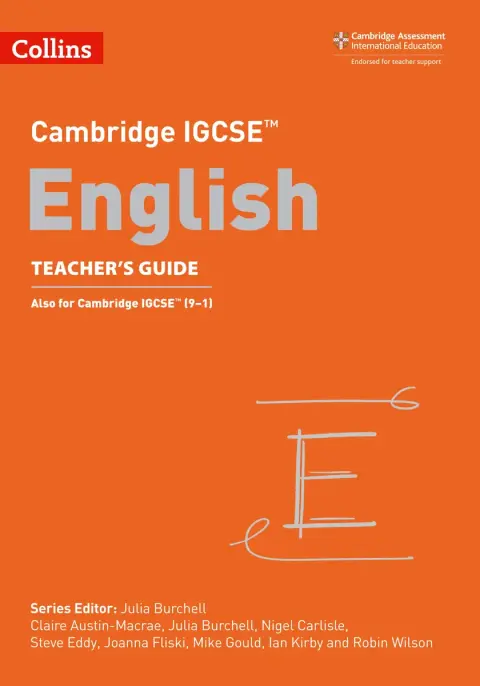 Cover of Cambridge IGCSE™ English Teacher’s Guide