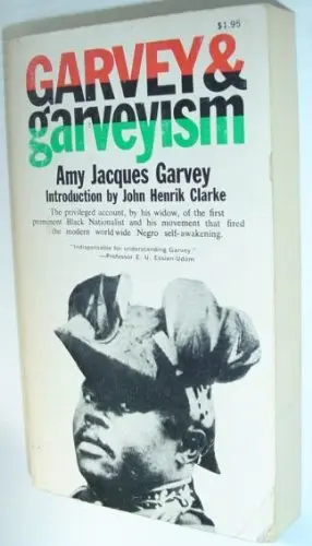Cover of Garvey and Garveyism