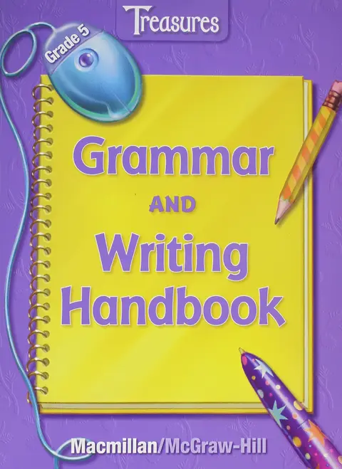 Cover of Grammar and Writing Handbook, Grade 5