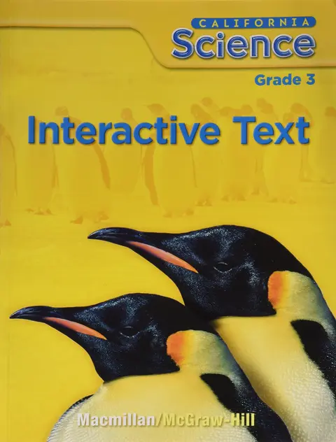 Cover of Science Interactive Text Grade 3