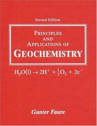 Cover of Principles and Applications of Geochemistry