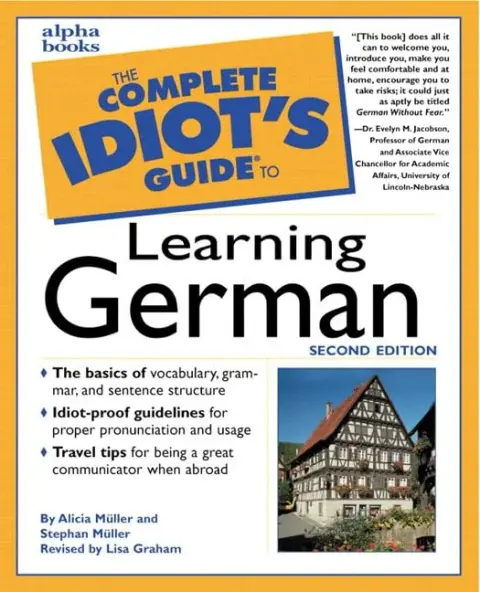 Cover of Complete Idiot's Guide to Learning German