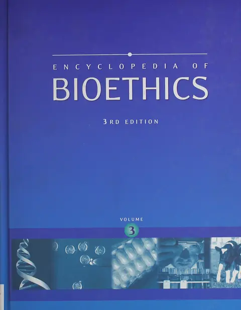 Cover of Encyclopedia of Bioethics