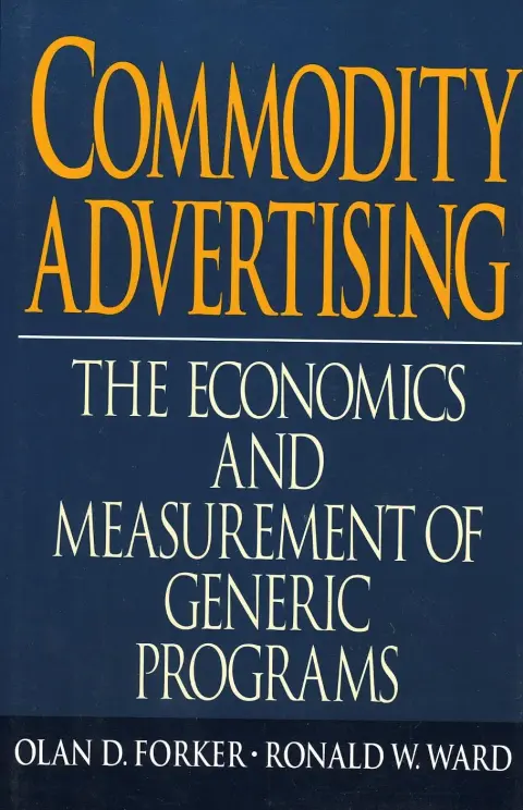 Cover of Commodity Advertising