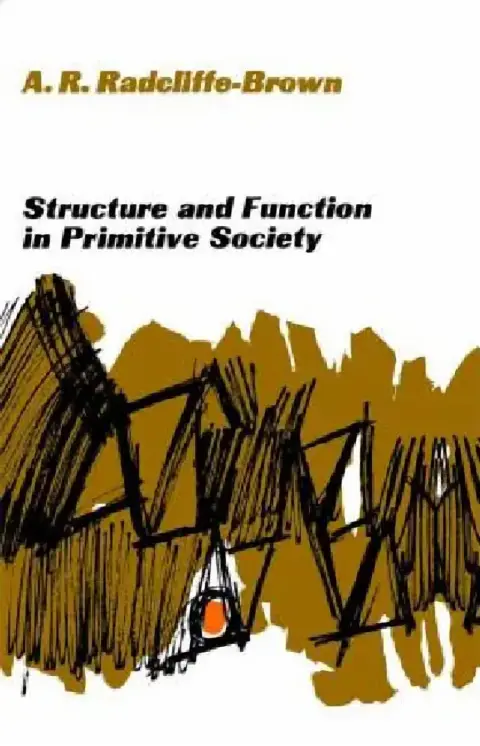 Cover of Structure and Function in Primitive Society
