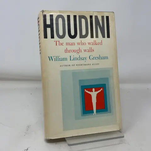 Cover of Houdini the Man Who Walked Through Walls