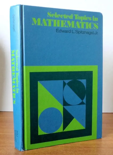 Cover of Selected topics in mathematics