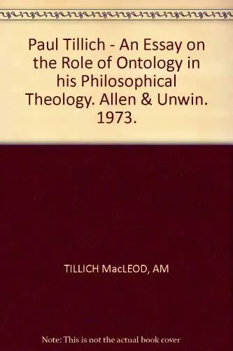 Cover of Paul Tillich