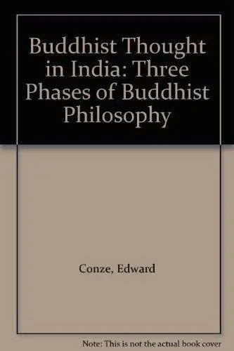 Cover of Buddhist Thought in India
