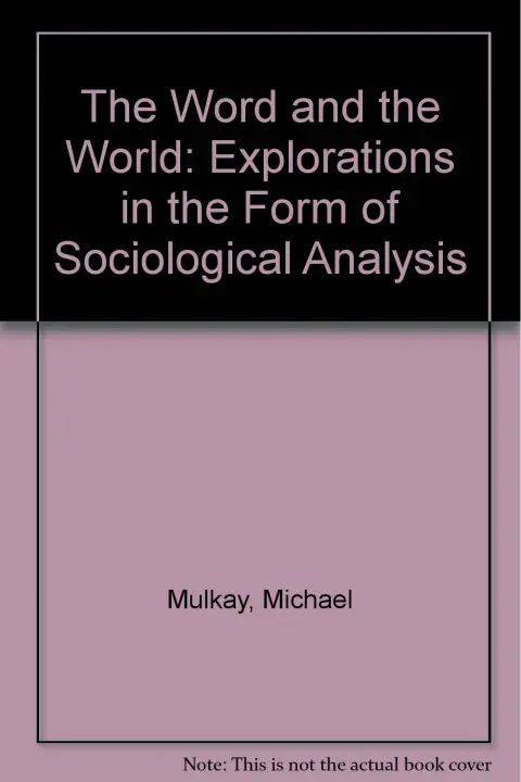 Cover of The Word and the World