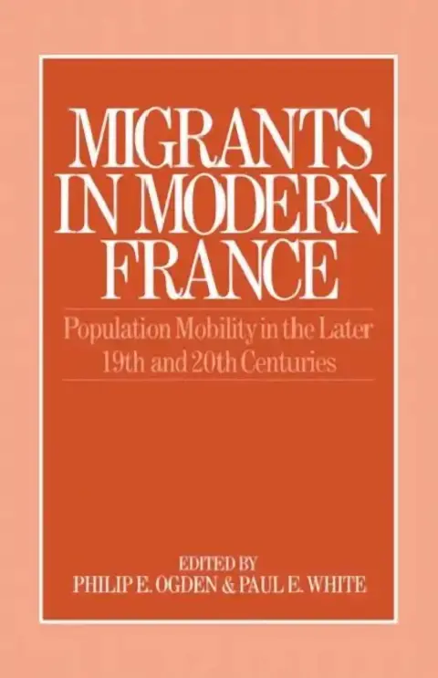 Cover of Migrants in Modern France