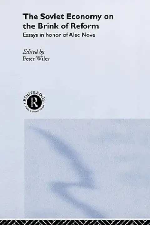 Cover of Soviet Economy Brink Of Reform
