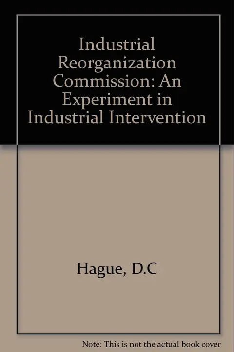 Cover of Industrial Reorganization Commission