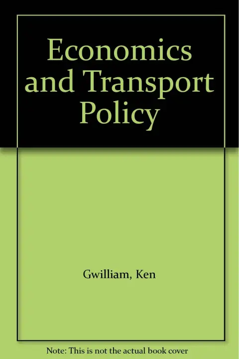 Cover of Economics and Transport Policy