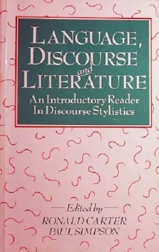 Cover of Language, Discourse and Literature