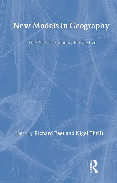 Cover of New Models in Geography