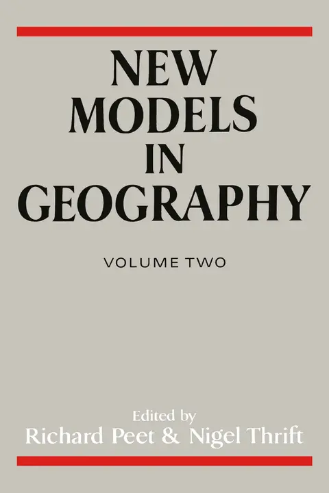 Cover of New Models in Geography