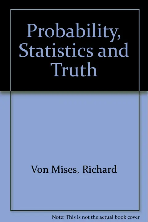Cover of Probability, Statistics and Truth