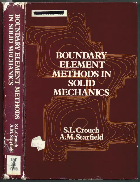 Cover of Boundary Element Methods in Solid Mechanics