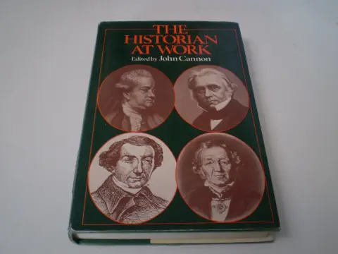 Cover of Historian at Work