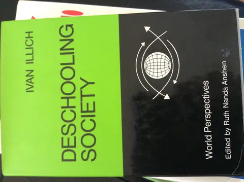 Cover of Deschooling society
