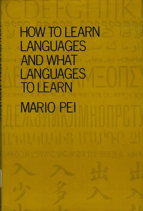 Cover of How to learn languages and what languages to learn