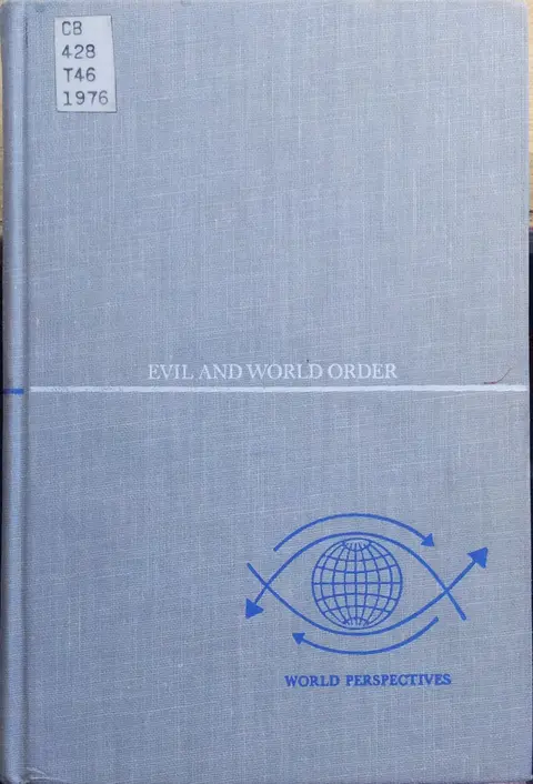 Cover of Evil and world order