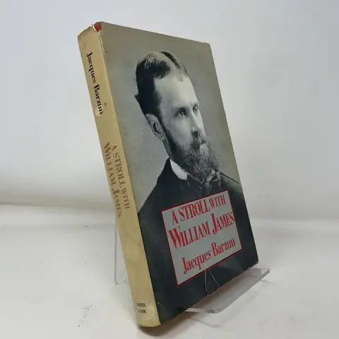 Cover of A Stroll with William James