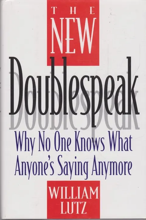 Cover of The New Doublespeak