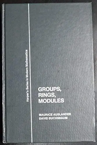 Cover of Groups, Rings, Modules