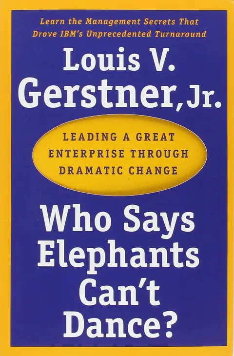 Cover of Who Says Elephants Cant Dance